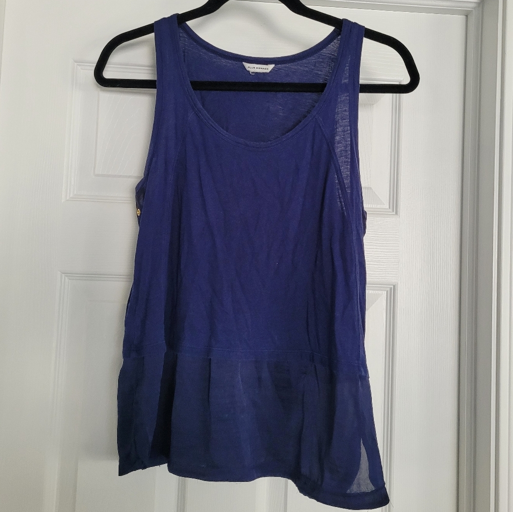 Club Monaco navy tank top size M